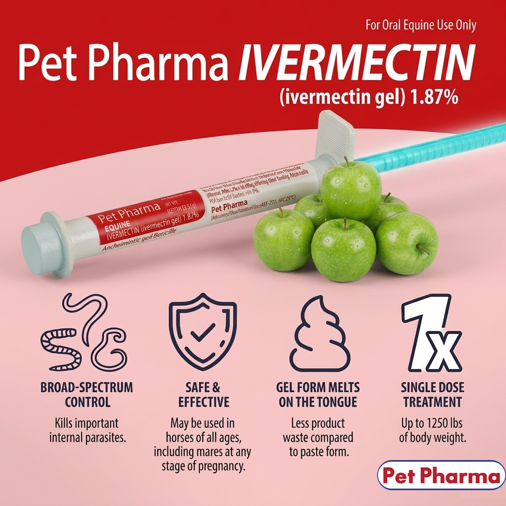 Kills important internal parasites — broad-spectrum control